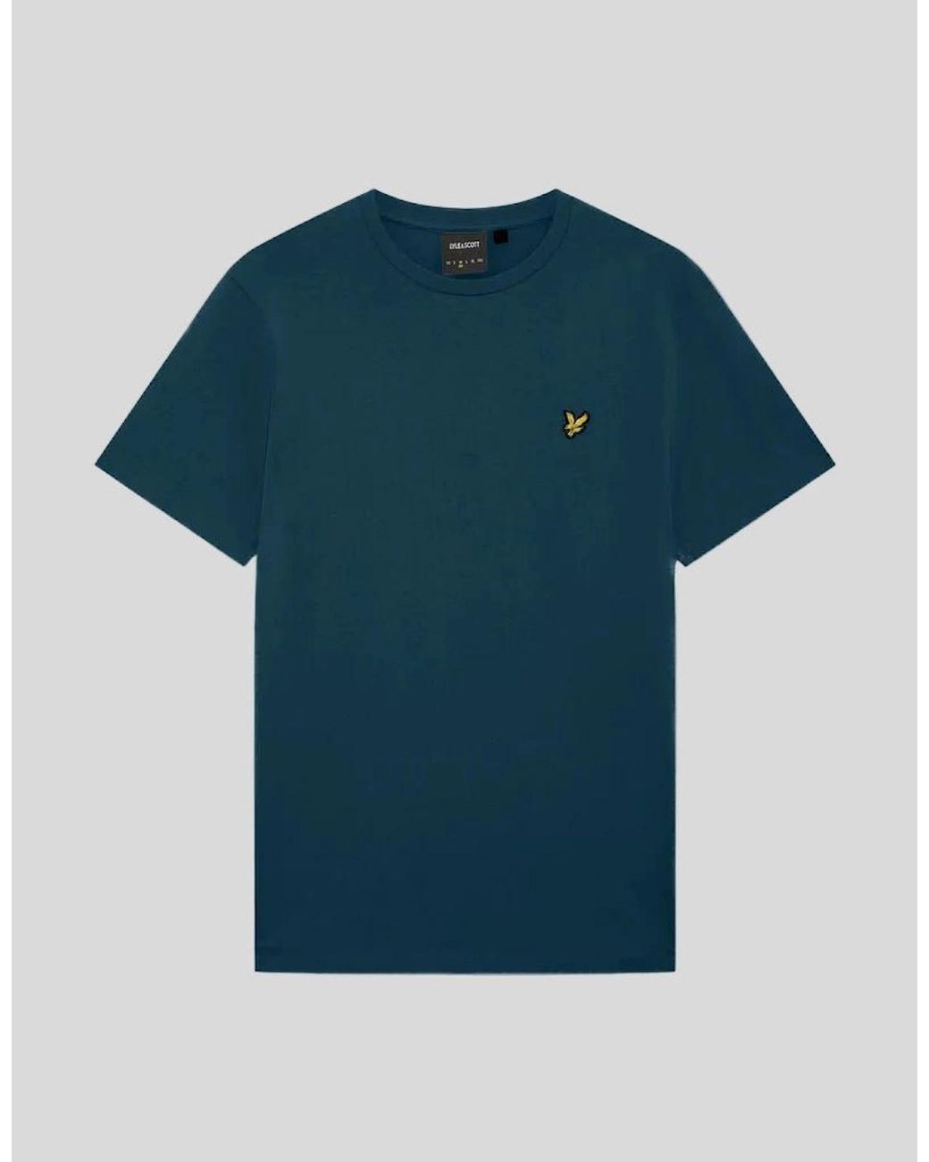 Lyle & Scott Blue Everyday Cotton Crew Neck T-Shirt for men
