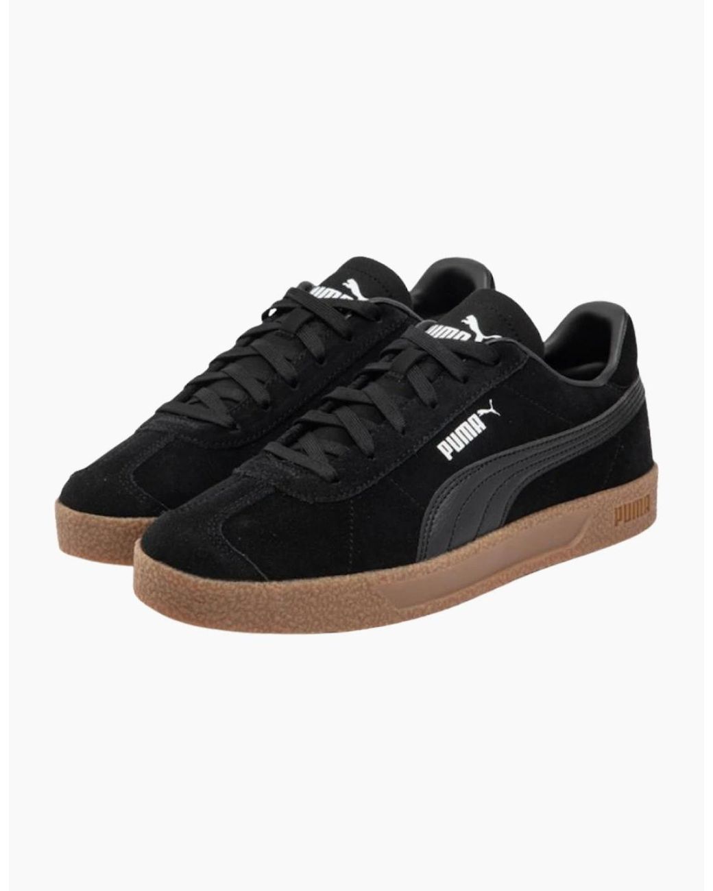 PUMA Black Club Suede Leather Fs Trainers