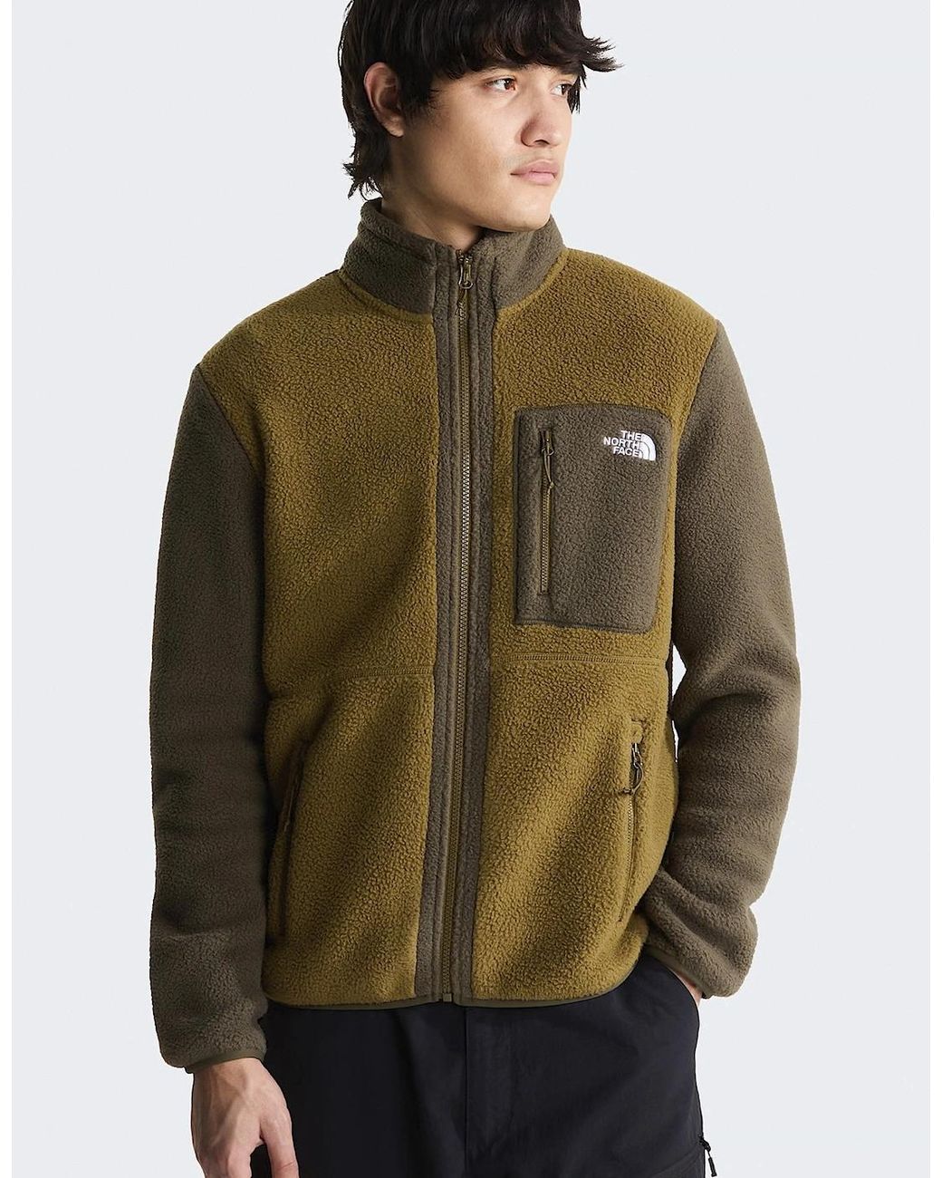 The North Face Green M Yumiori Full Zip Fleece for men