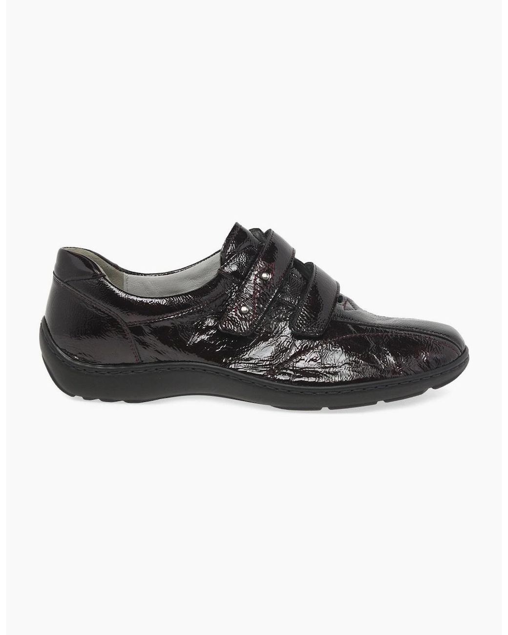 Waldläufer Black Stone Rip Tape Fastening Shoes