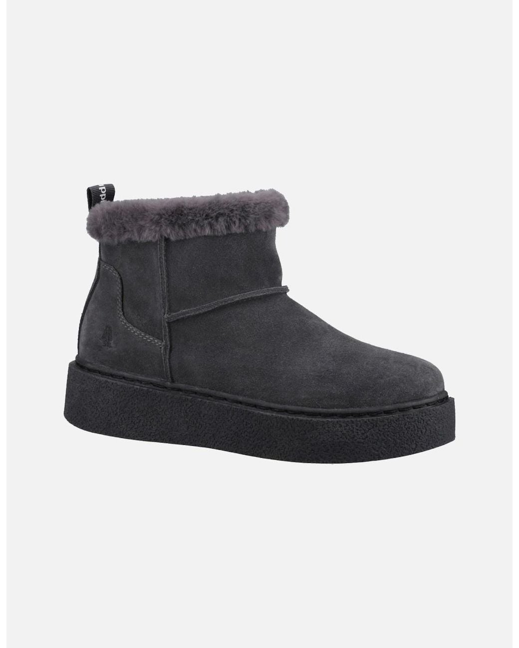 Hush Puppies Black Becca Ankle Boots