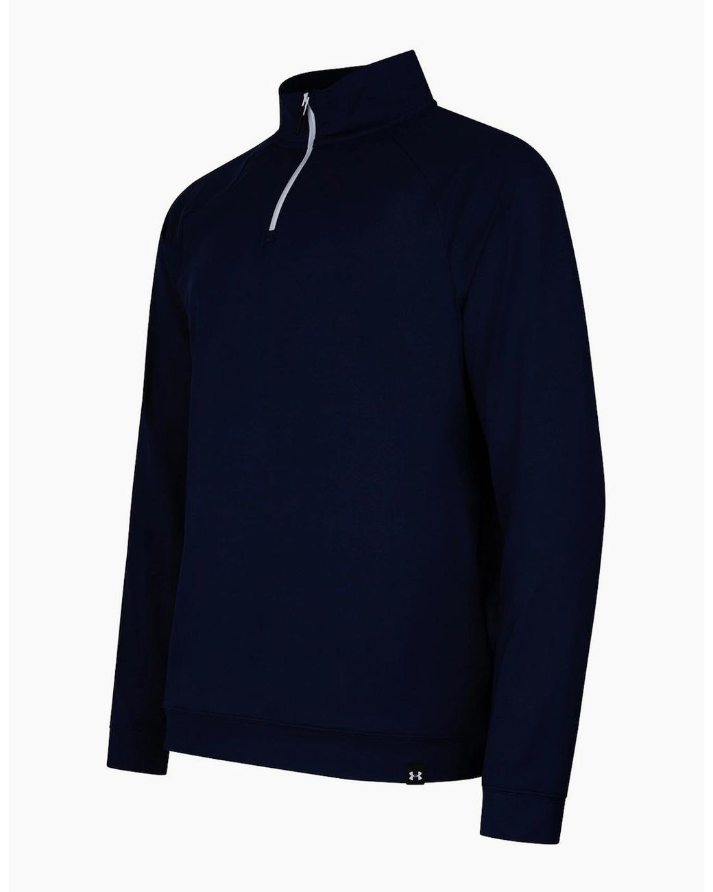 Under Armour Blue Quarter Zip Fleece Top for men
