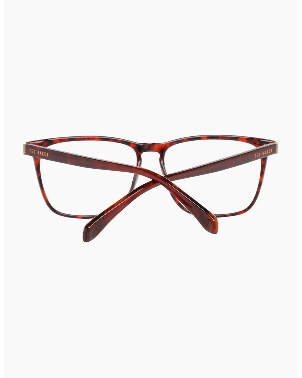Ted Baker Red Optical Frame Tb8208 259 54 for men