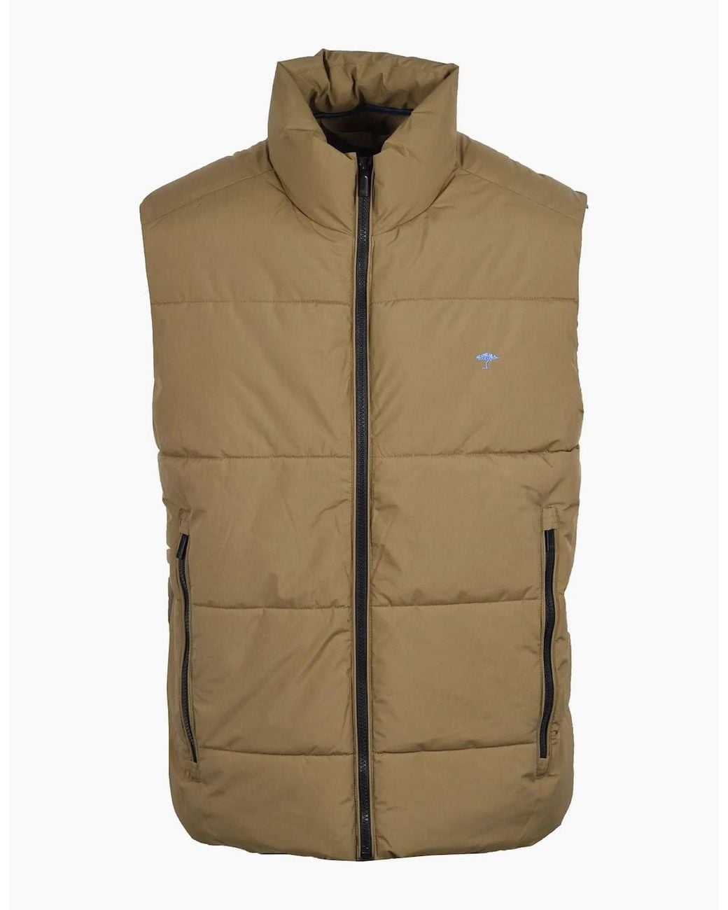 Fynch-Hatton Natural Fynch-Hatton Gilet Oak for men
