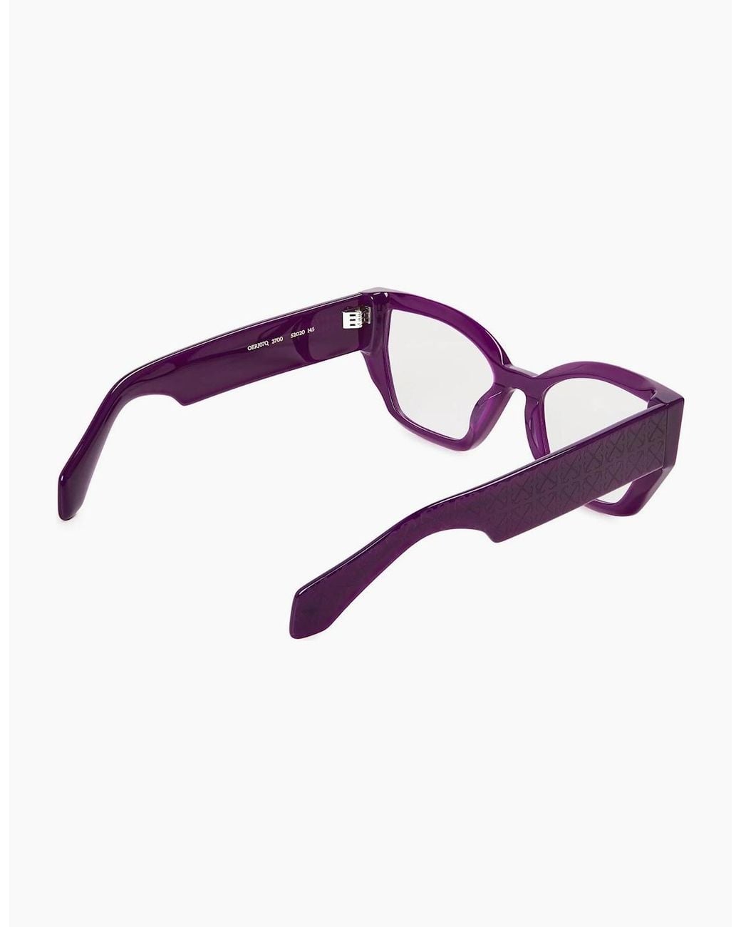 Off-White c/o Virgil Abloh Purple Off Eyewear Style 7Q for men