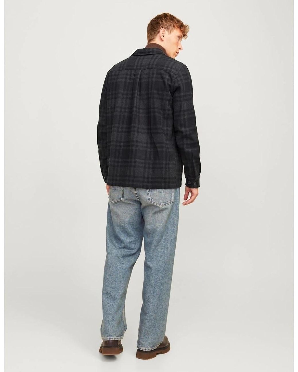 Jack & Jones Blue Raymond Regular Fit Long Sleeve Shirt for men