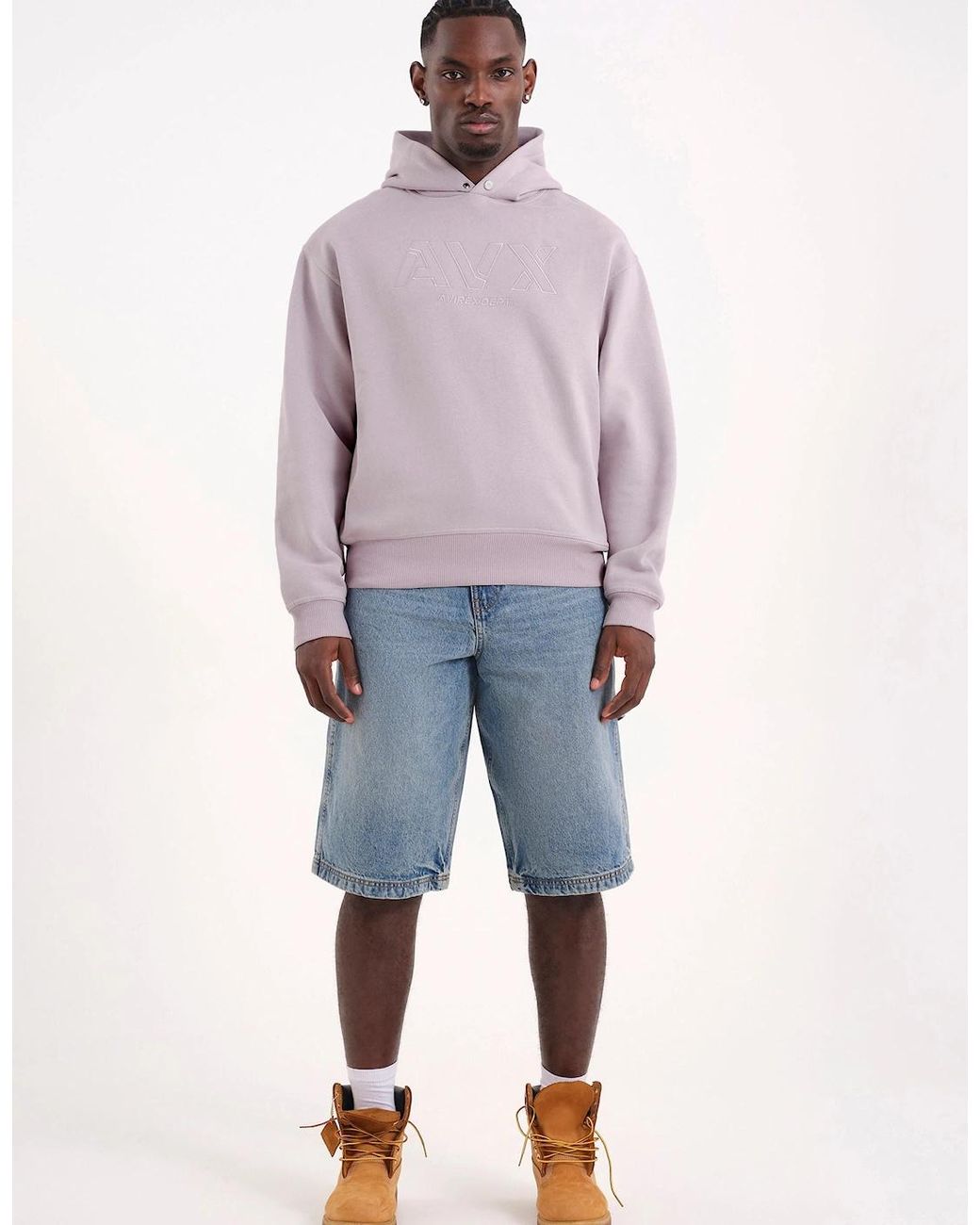 AVX Purple Vital Hoodie for men