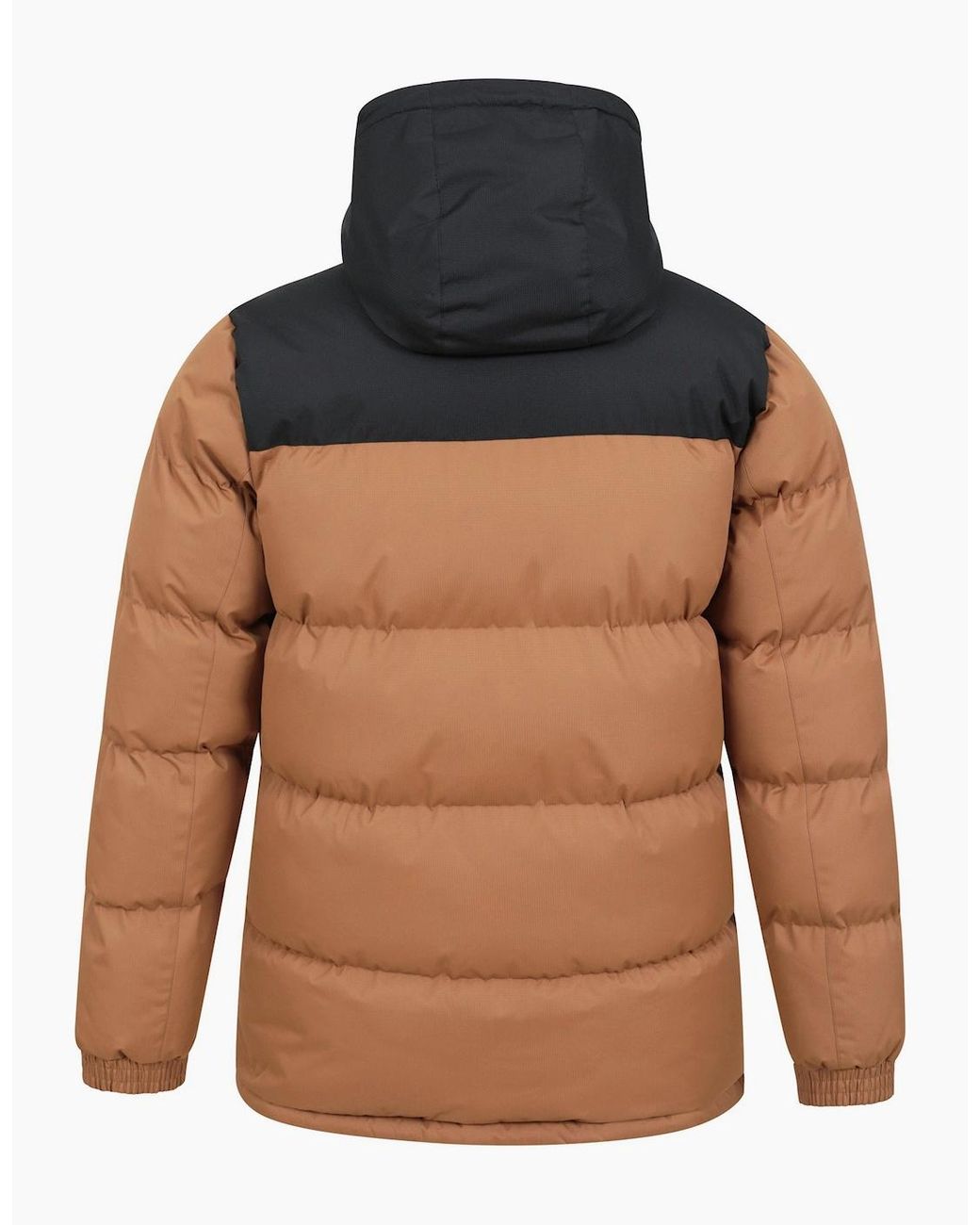 Mountain Warehouse Brown Snow Borg Lined Padded Jacket for men