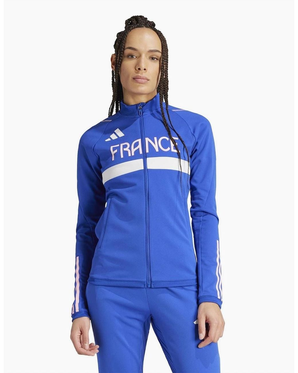 Adidas Blue F Tr Jacket W