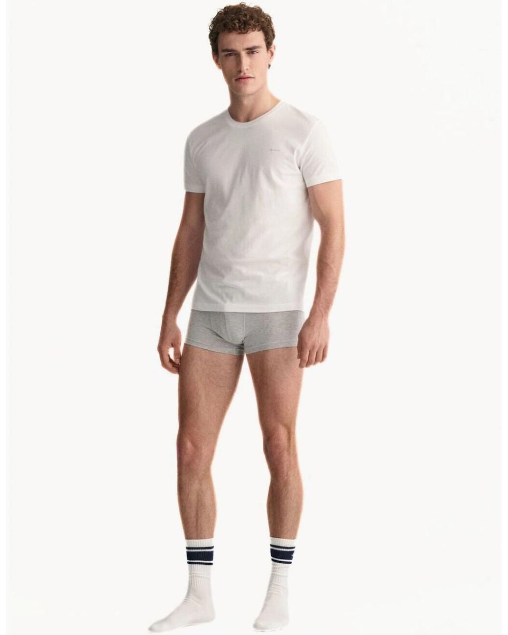 Gant White 2-Pack Crew-Neck T-Shirts for men