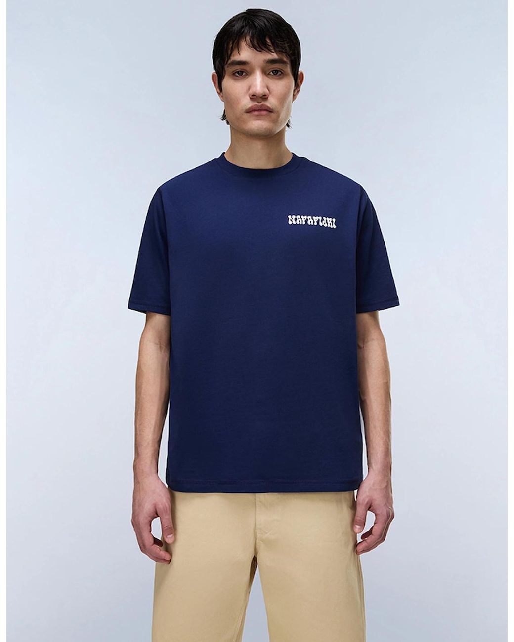 Napapijri Blue Sol T-Shirt for men