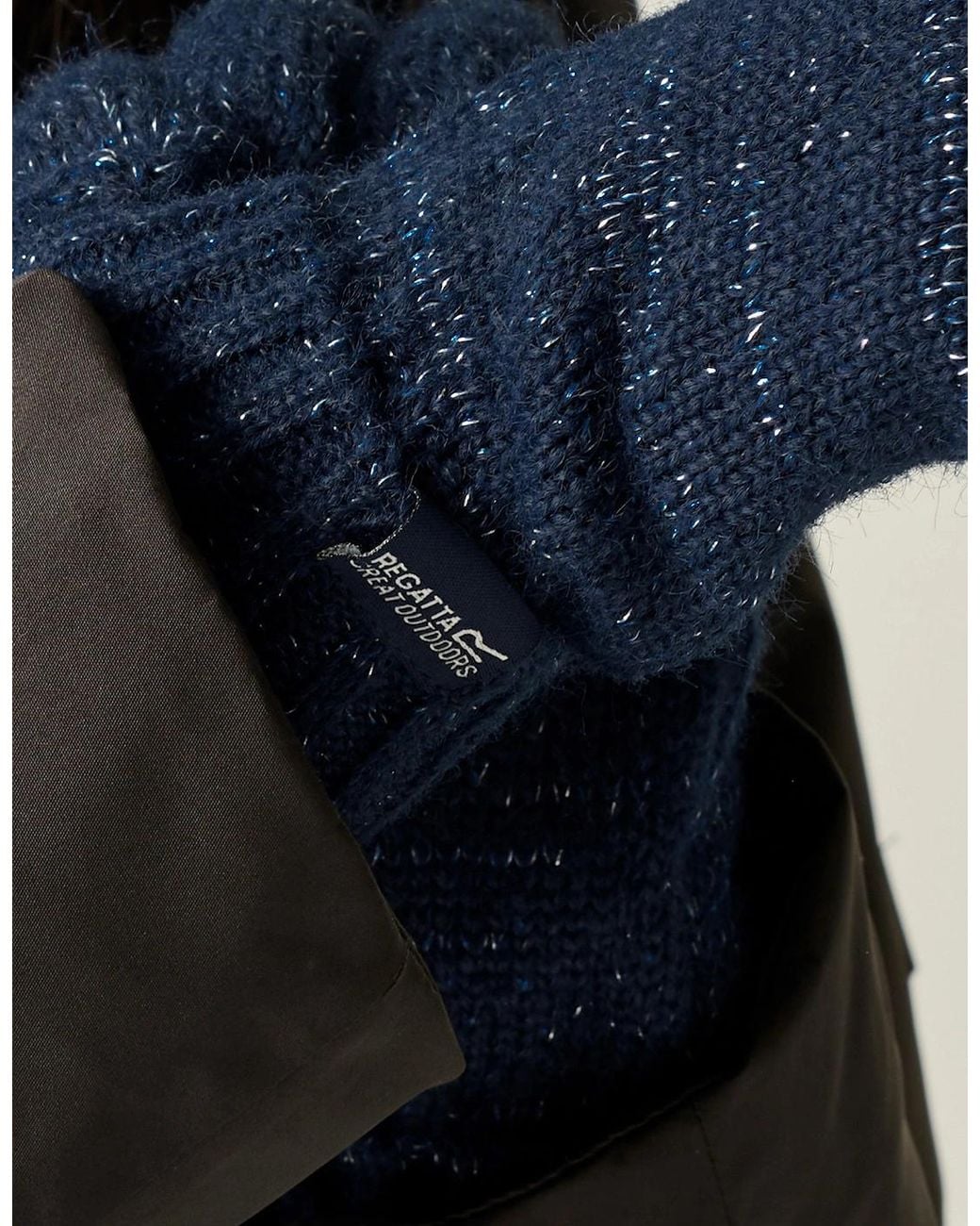 Regatta Blue Ladies Multimix Winter Gloves