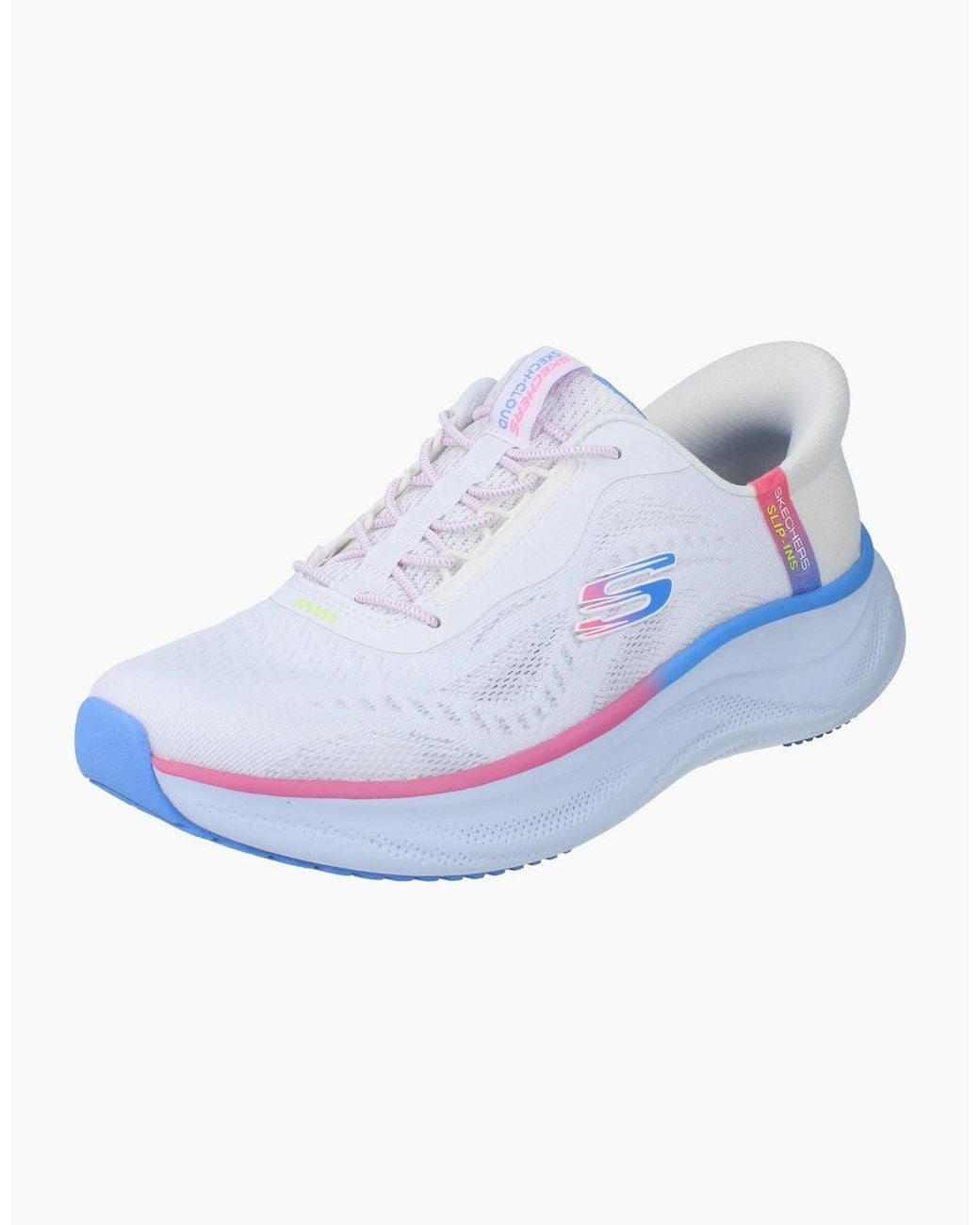 Skechers Blue Slip Ins Skech Cloud