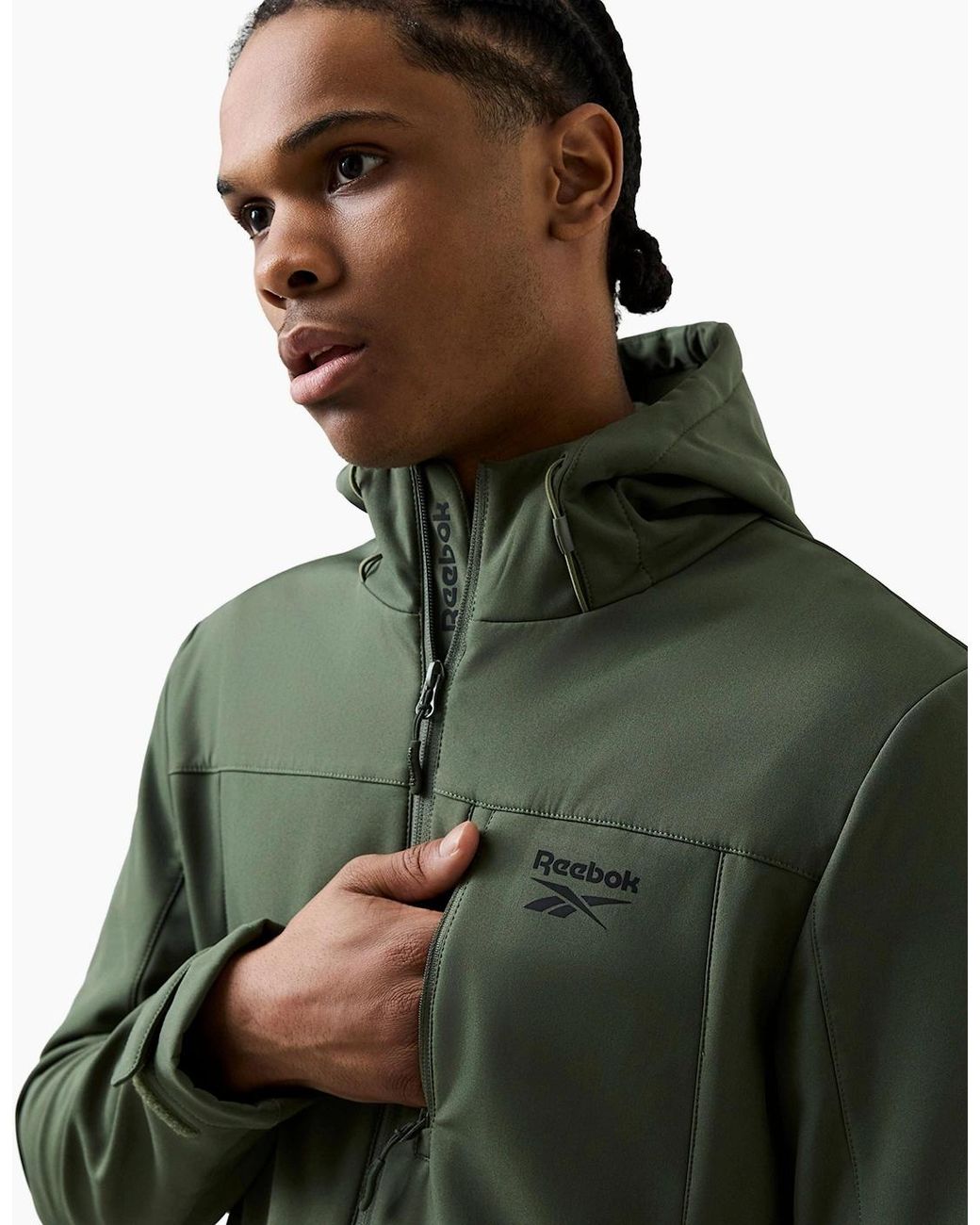 Reebok Green Compton Softshell for men