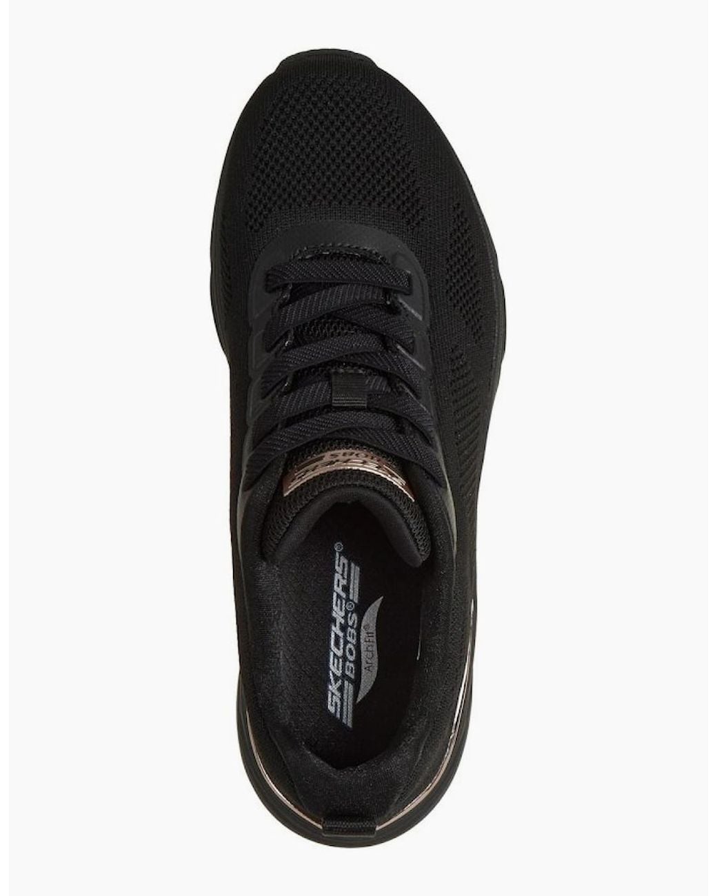 Skechers Black Bobs Arch Fit Elev8 Trainers