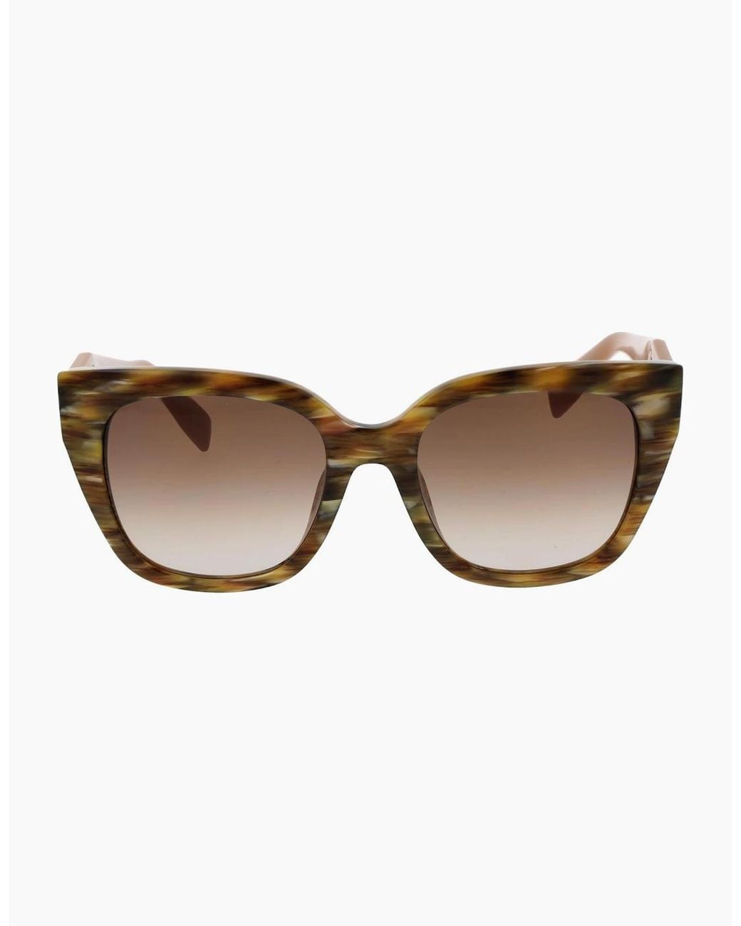 Furla Brown Sunglasses Sfu812 6Yhy 53