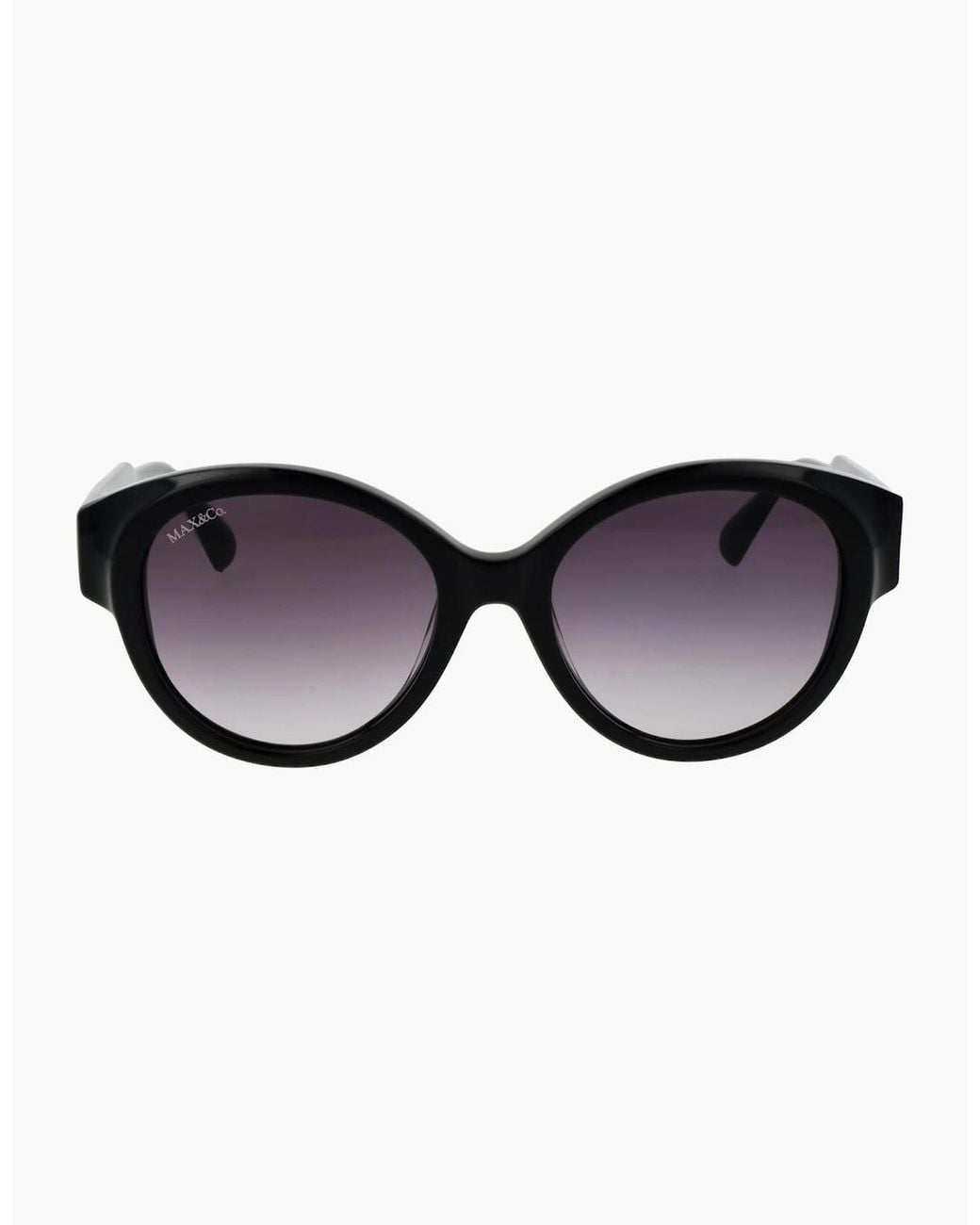 MAX&Co. Black Sunglasses Mo0076 01B 55