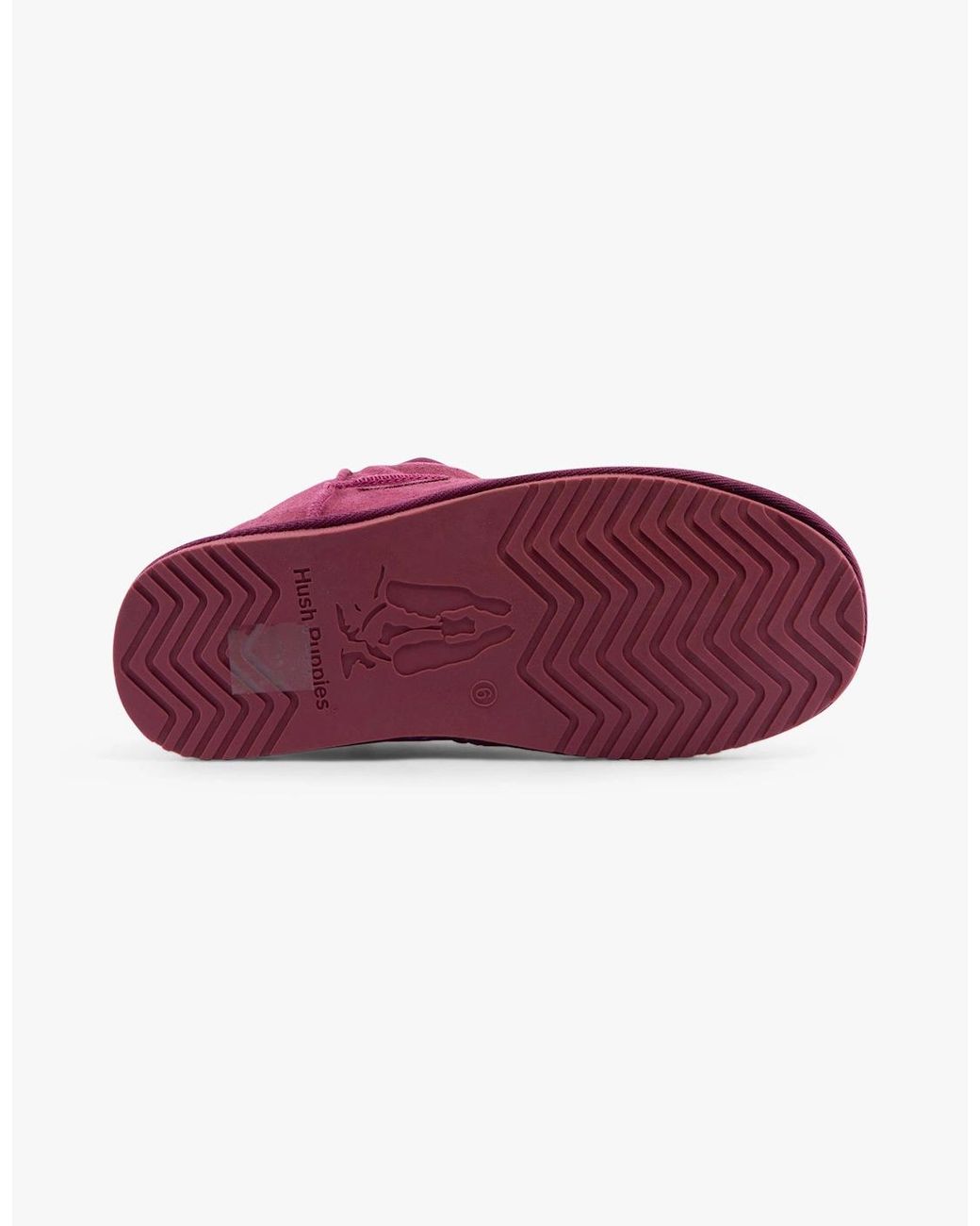 Hush Puppies Purple Ashanti Slippers