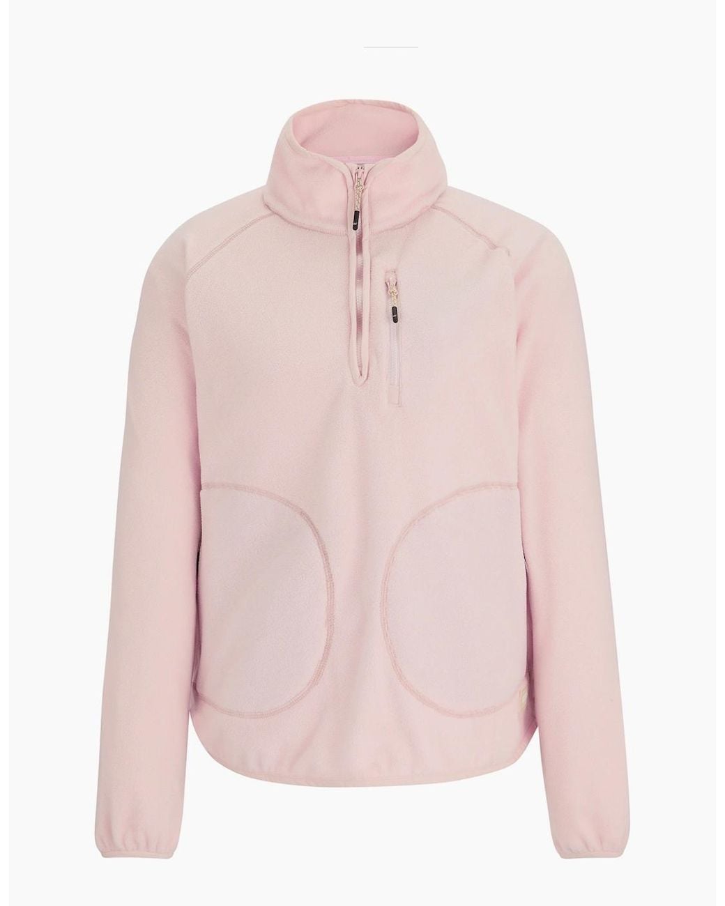 Regatta Pink Ladies Frankie Quarter Zip Fleece Top