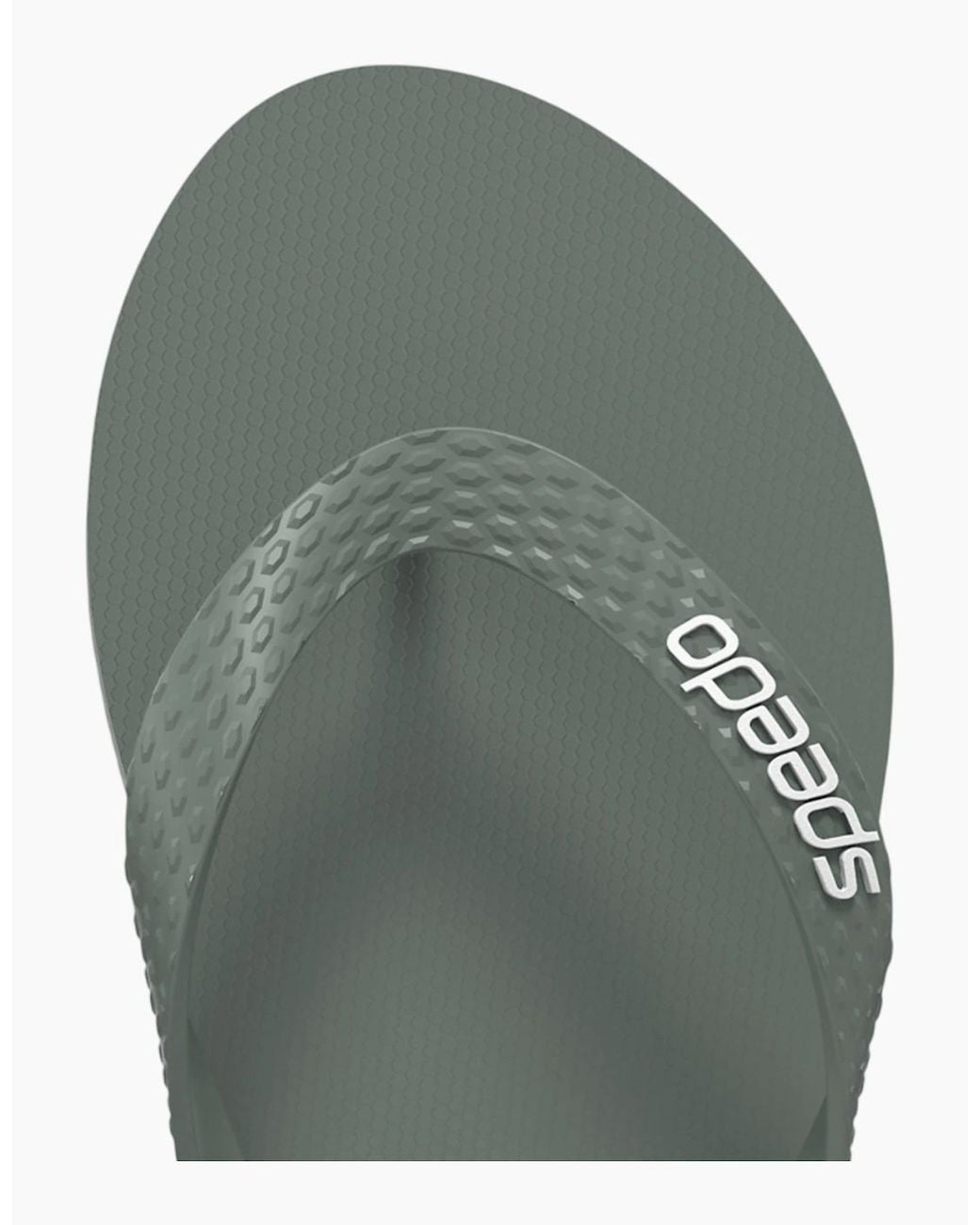 Speedo Green Logo Flip Flops for men