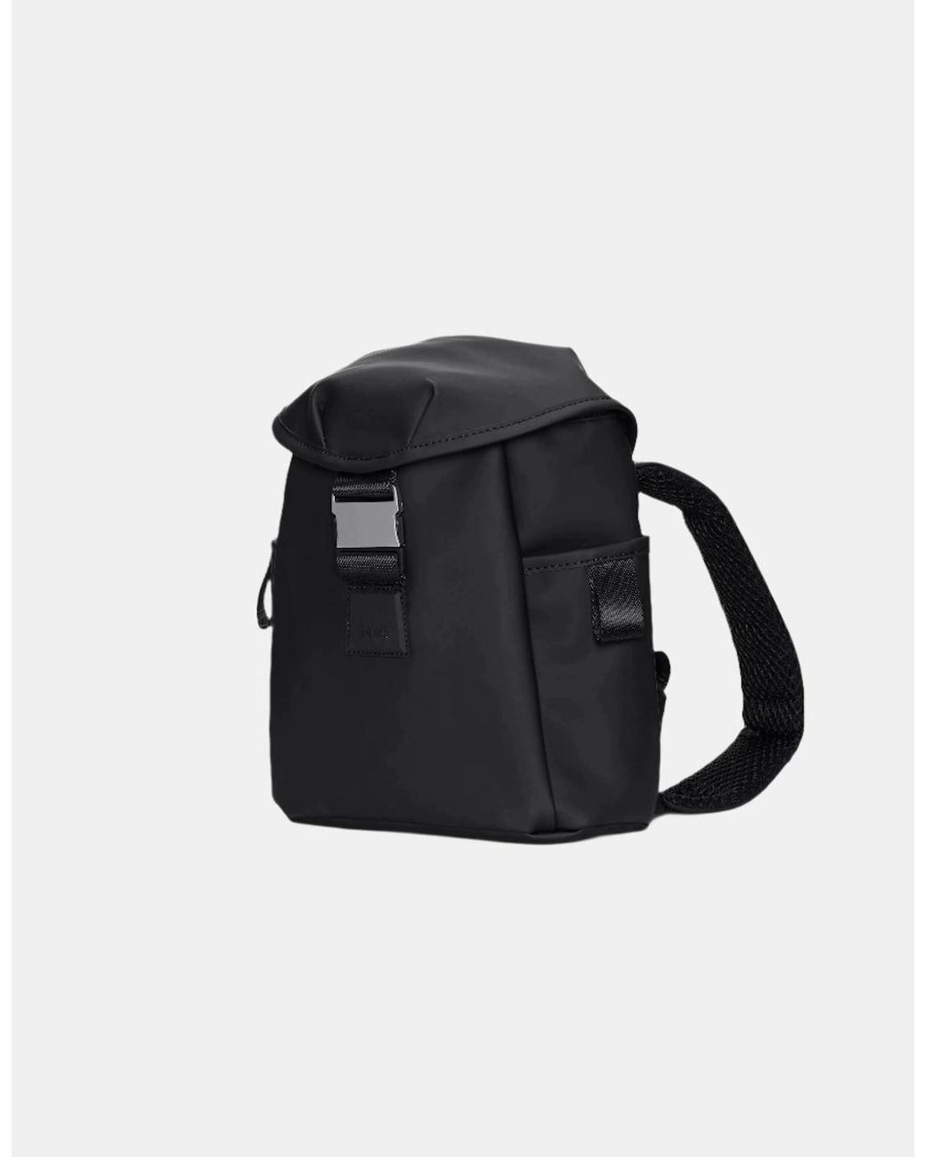 Rains Black Valera Bucket Backpack Mini