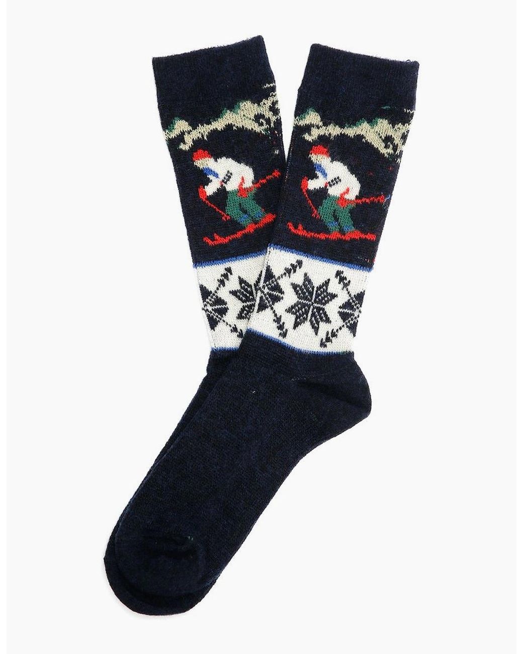 Anonymous Ism Black Ski Jq Crew Socks for men