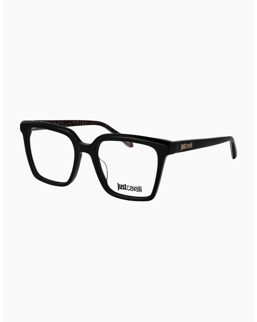Just Cavalli Black Optical Frame Vjc083 0700 52
