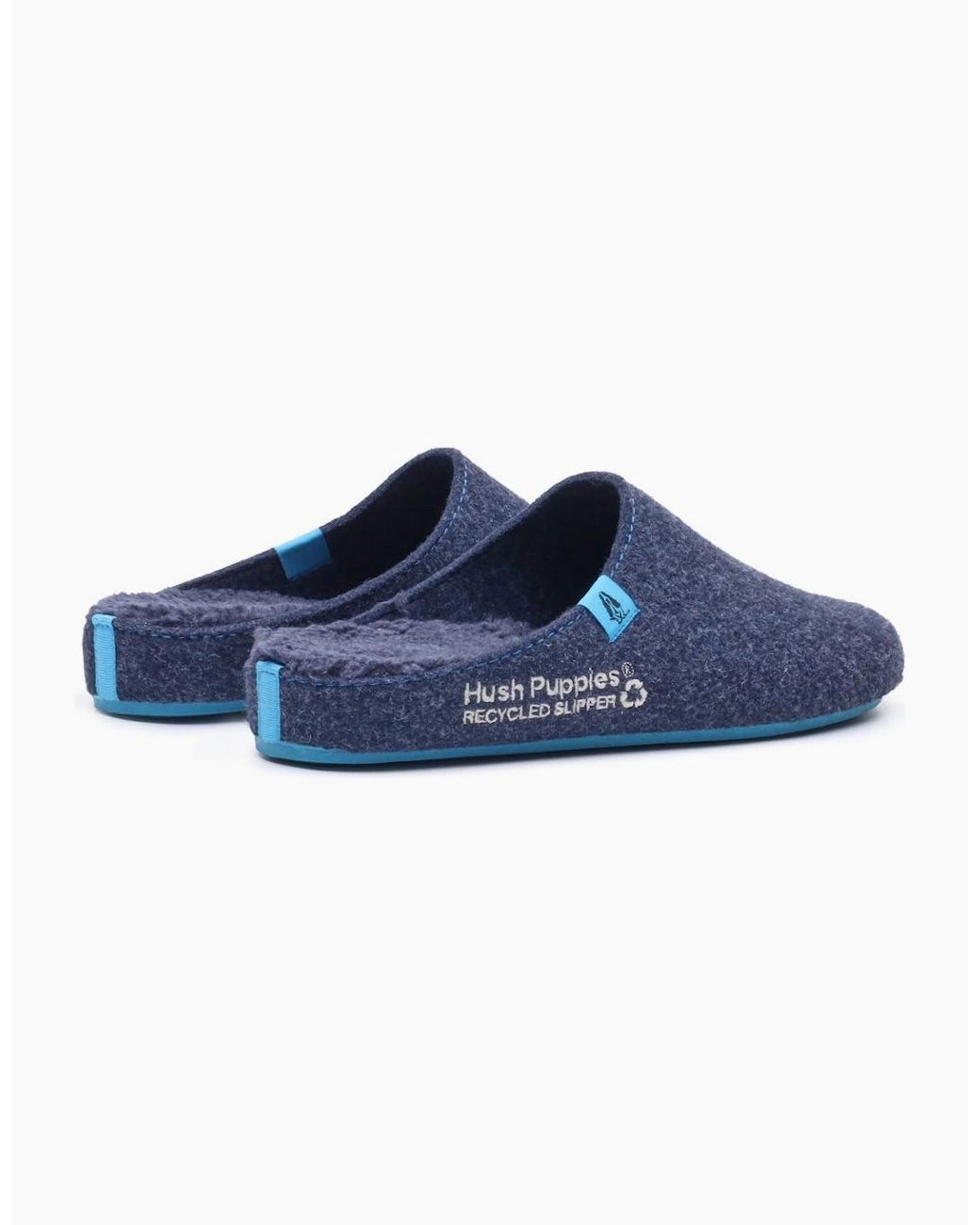 Hush Puppies Blue The Good Slipper Slippers for men