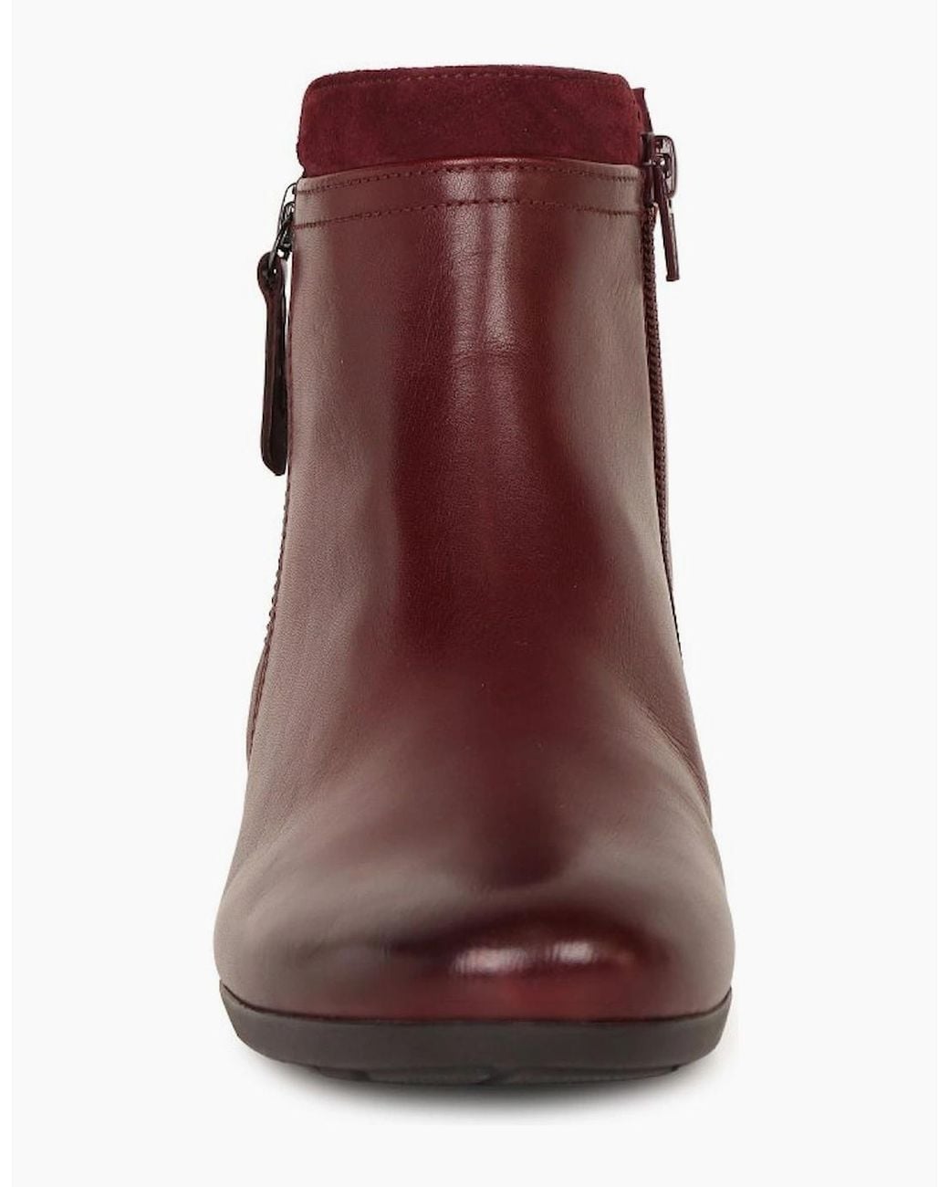 Gabor Purple Briano Ankle Boots