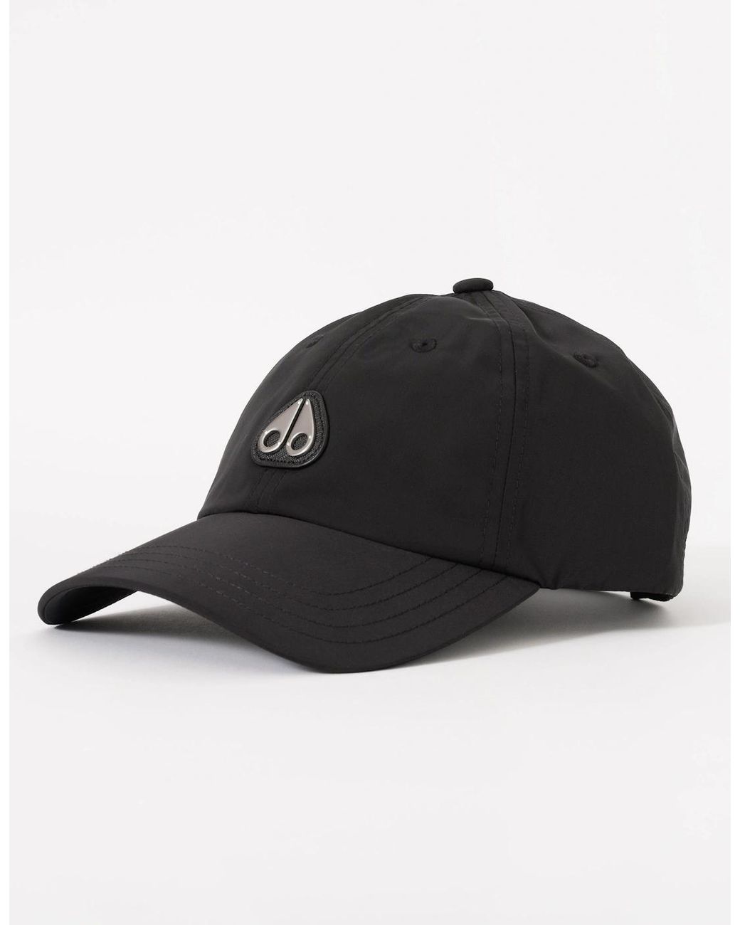 Moose Knuckles Black Cap for men