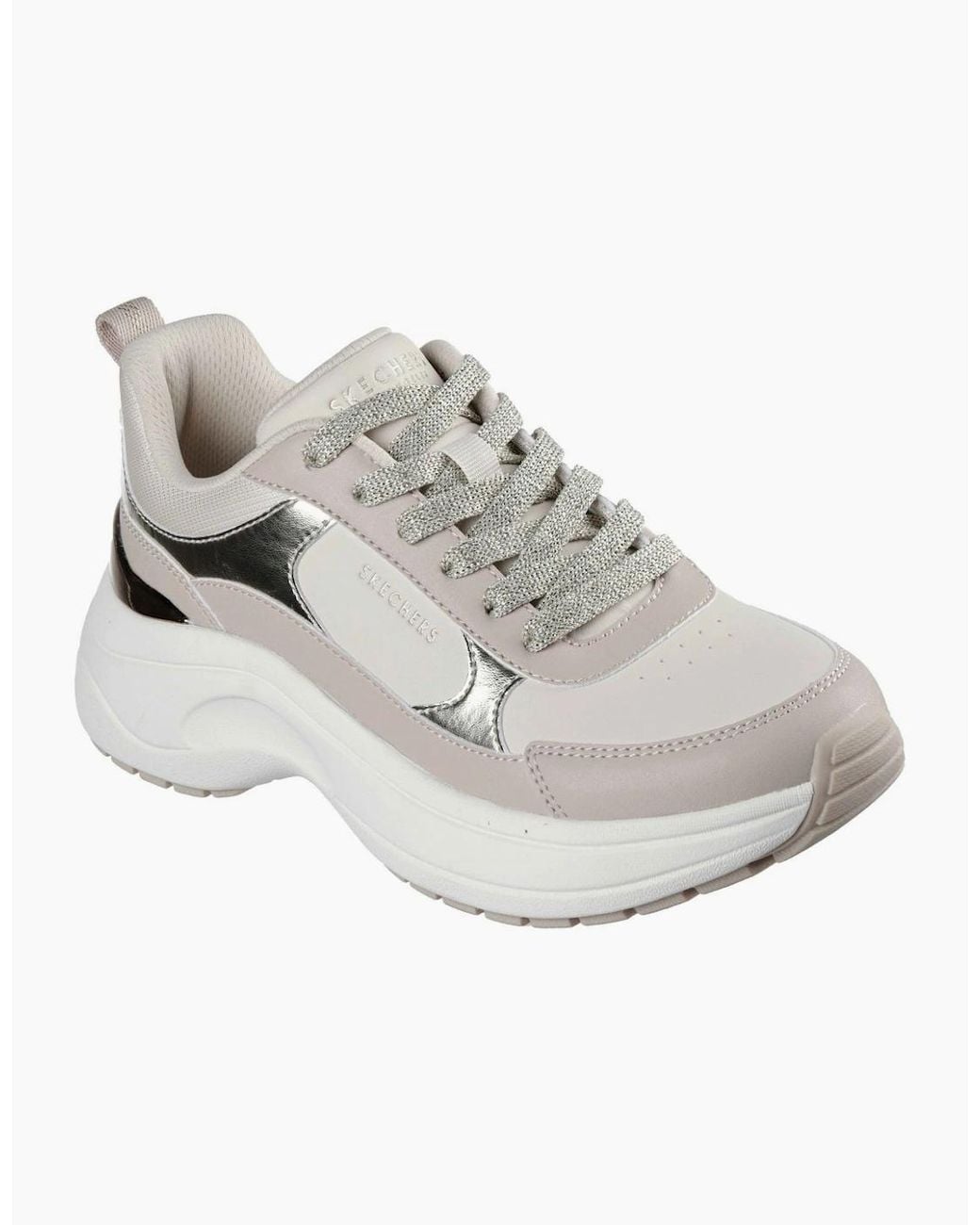 Skechers White Hazel 2 Stunning You Trainers