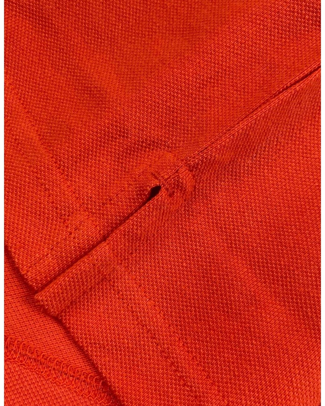 Carhartt Red Coral Script Polo Shirt for men