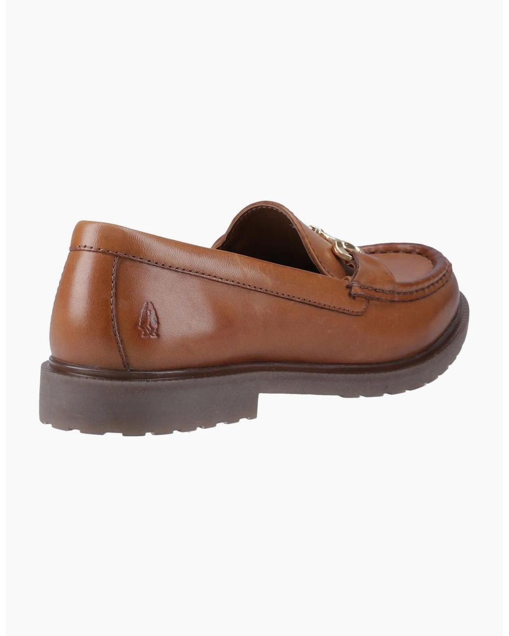 Hush Puppies Brown Verity Leather Loafers Tan