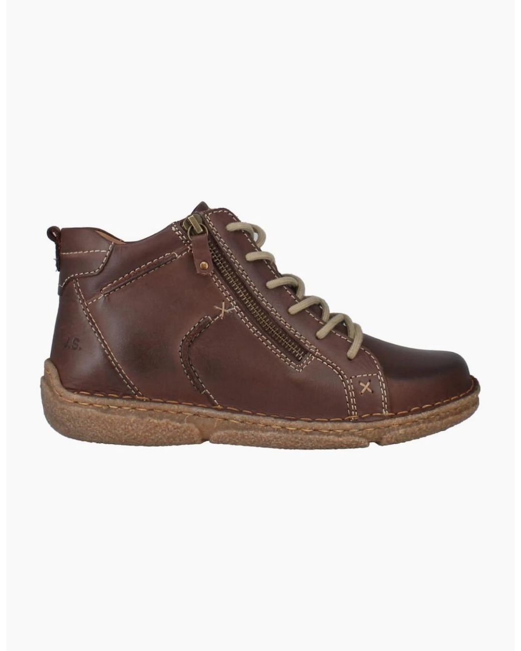 Josef Seibel Brown Neele 71 Lace Up Ankle Boots