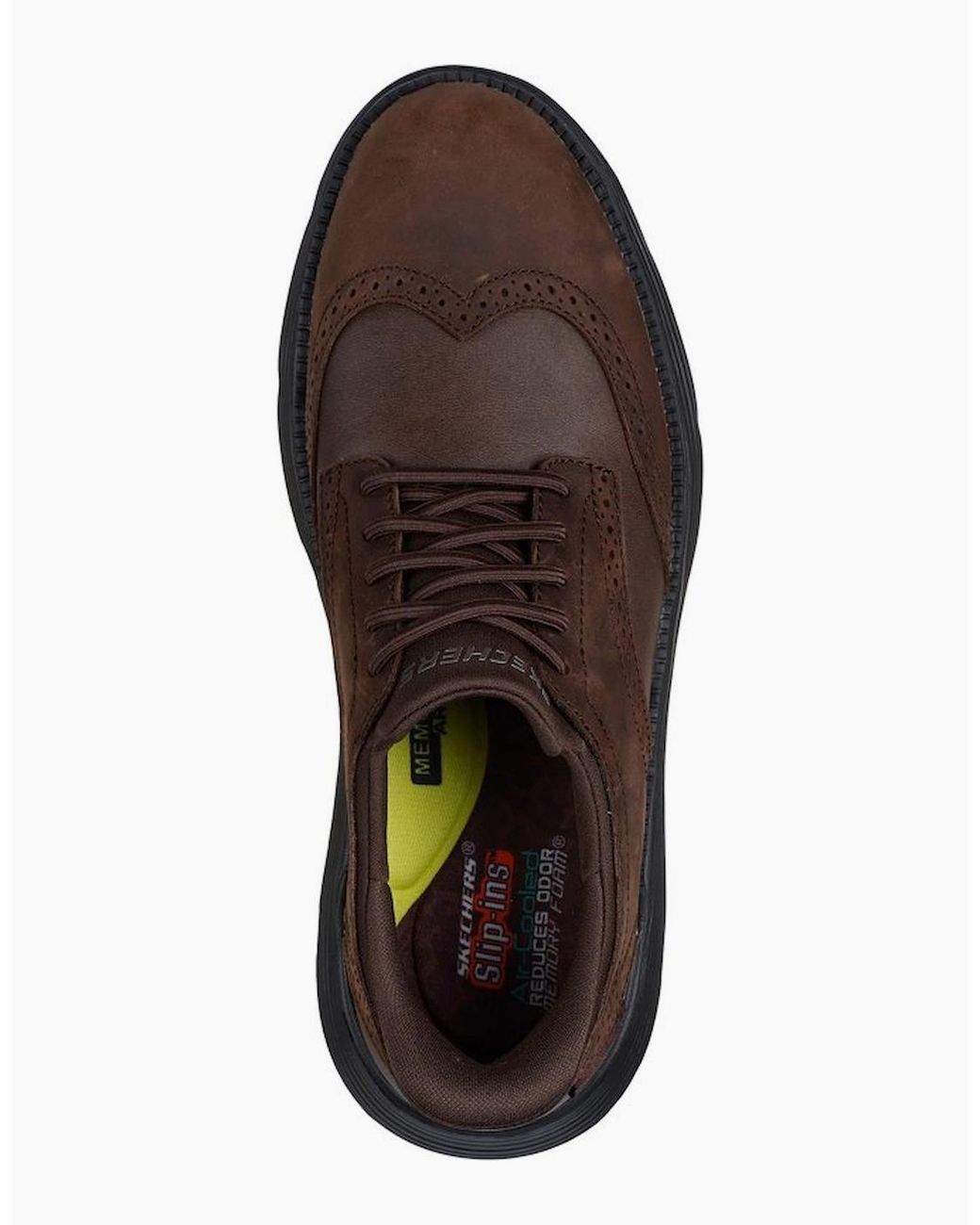 Skechers Brown Garza Sully Shoes for men