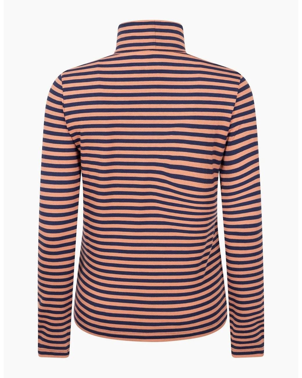 Mountain Warehouse Red Eva Cotton Lightweight Fitted Roll Neck Long-Sleeved Top