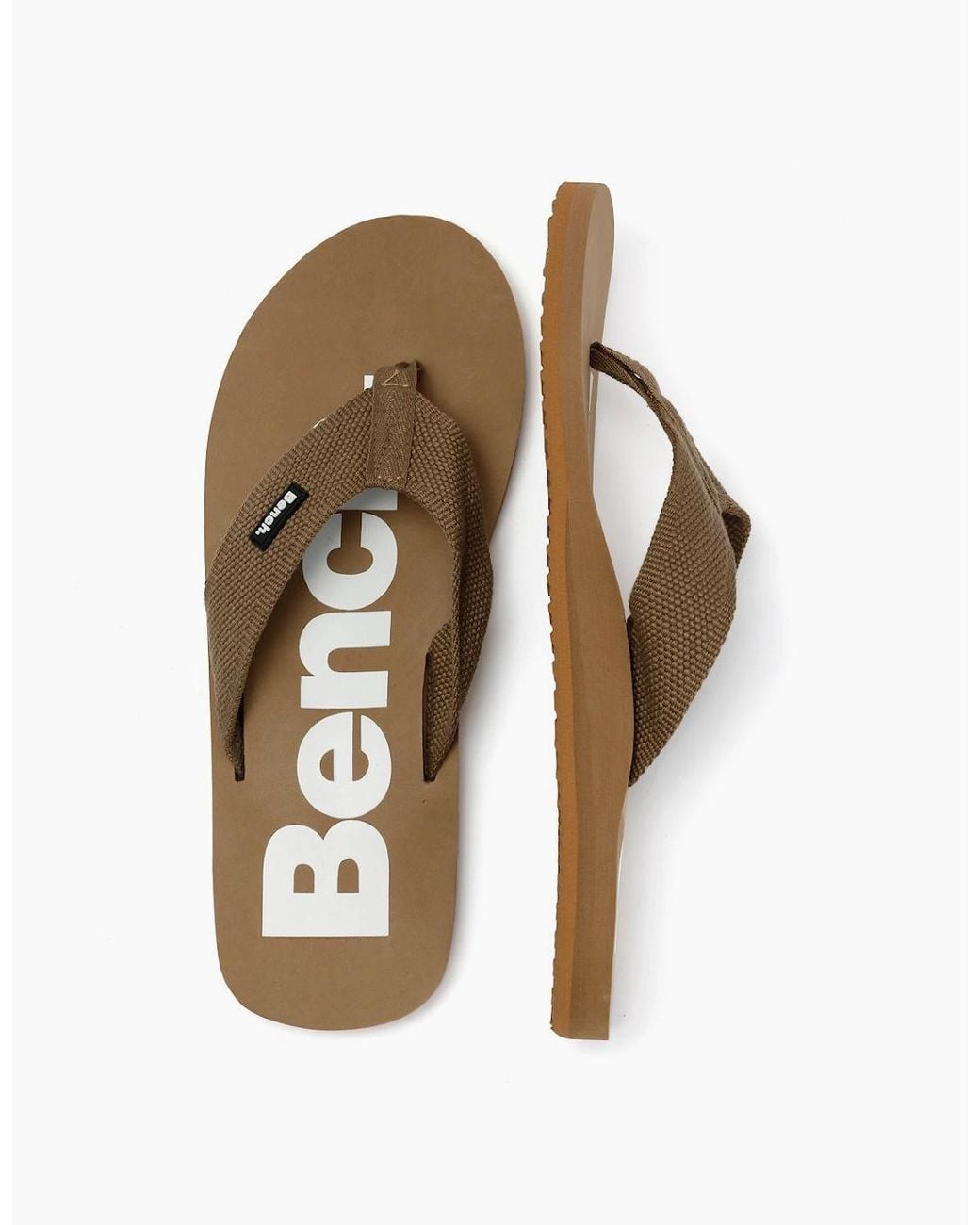 Bench Brown Momento Sand Flip Flops for men