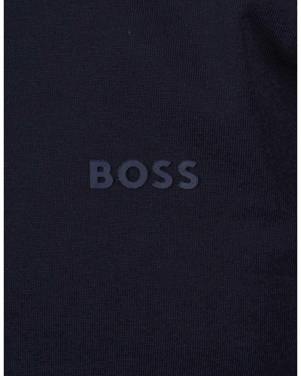 Boss Blue Boss Thompson 01 T-Shirts Dark for men