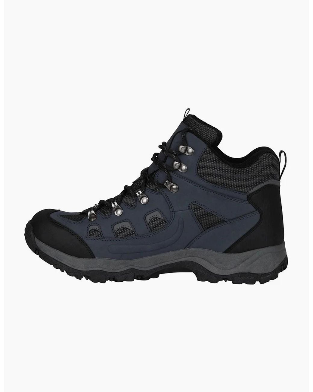 Mountain Warehouse Black Adventurer Waterproof Hiking Boots for men
