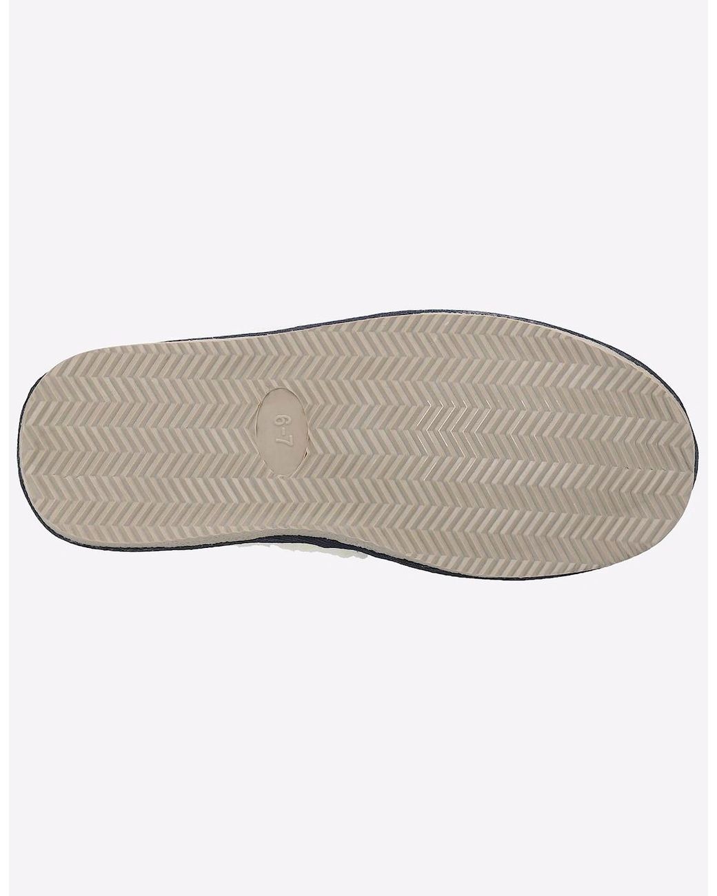 Hush Puppies Blue Arianna Mule Memory Foam Slippers