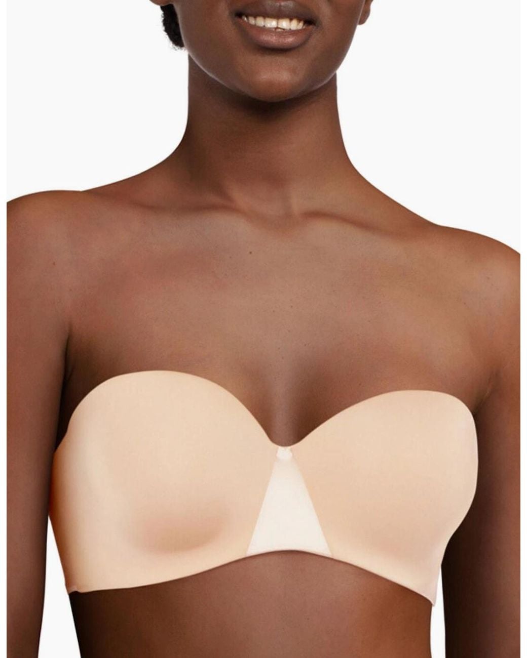 Chantelle Brown C15G50 Essentiall Strapless T Shirt Bra