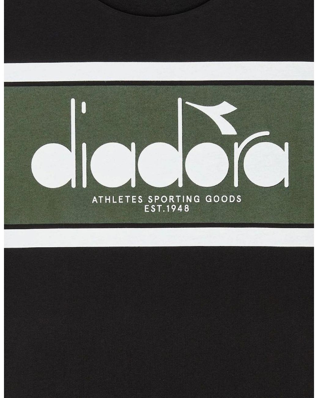 Diadora Black Rifle Ss Logo T-Shirt for men