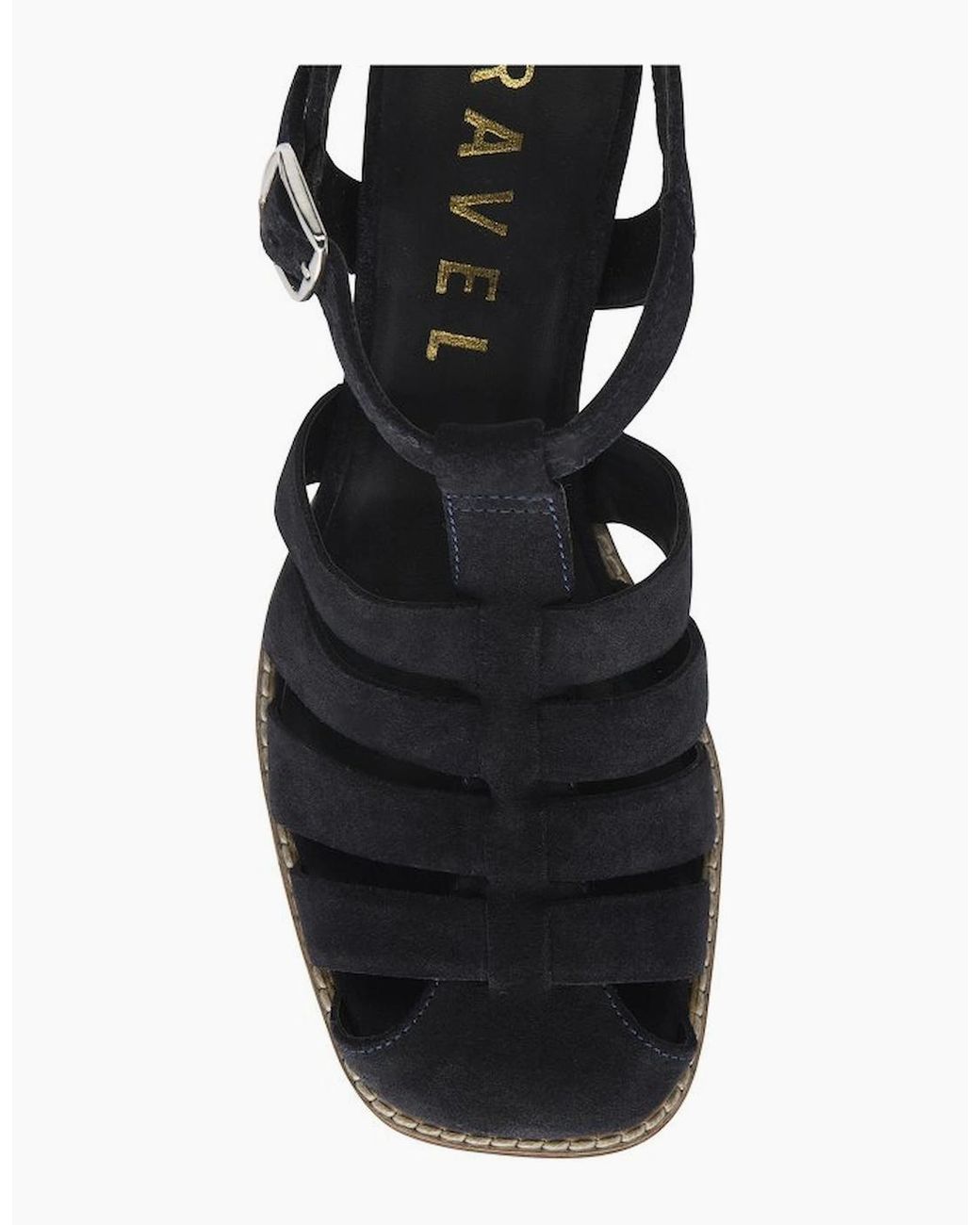 Ravel Black Laxton Heeled Sandals
