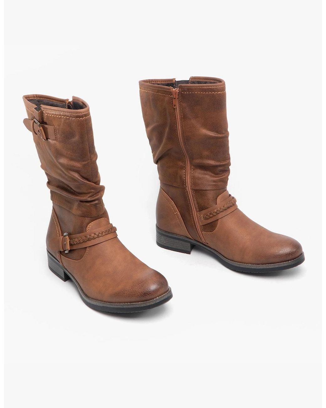 Rieker Brown 98860 Ankle Boots