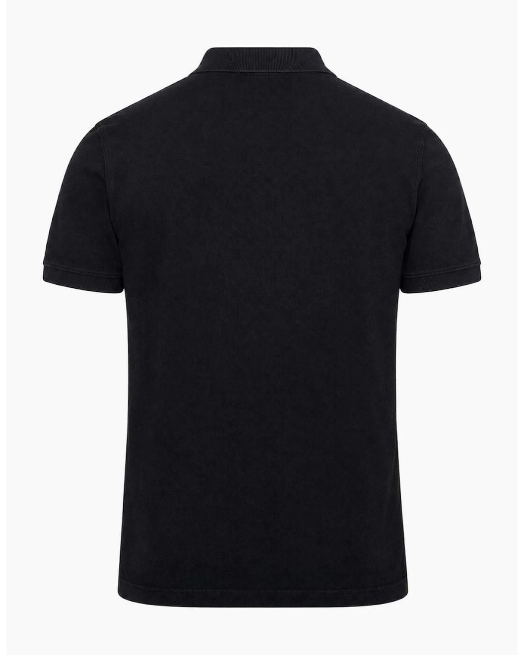 DIESEL Black T-Smith-Ind Polo Shirt for men