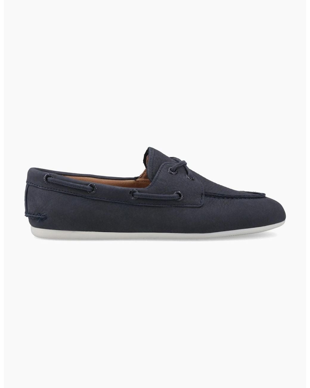 Sperry Top-Sider Blue Sperry Slim Boat Shoe Leather Boat Shoes