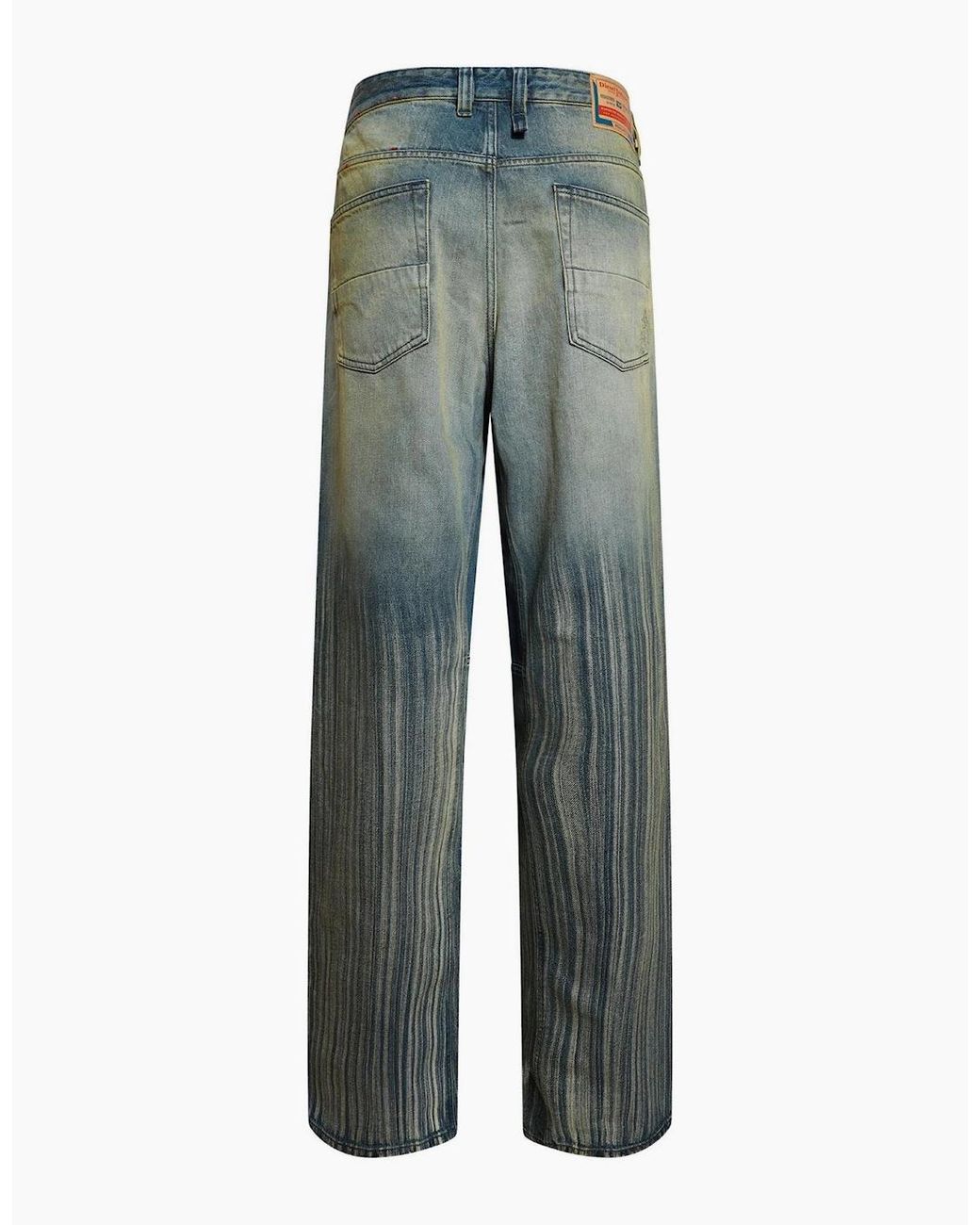 DIESEL Blue 2001 D Macro U Wide Leg Jeans for men