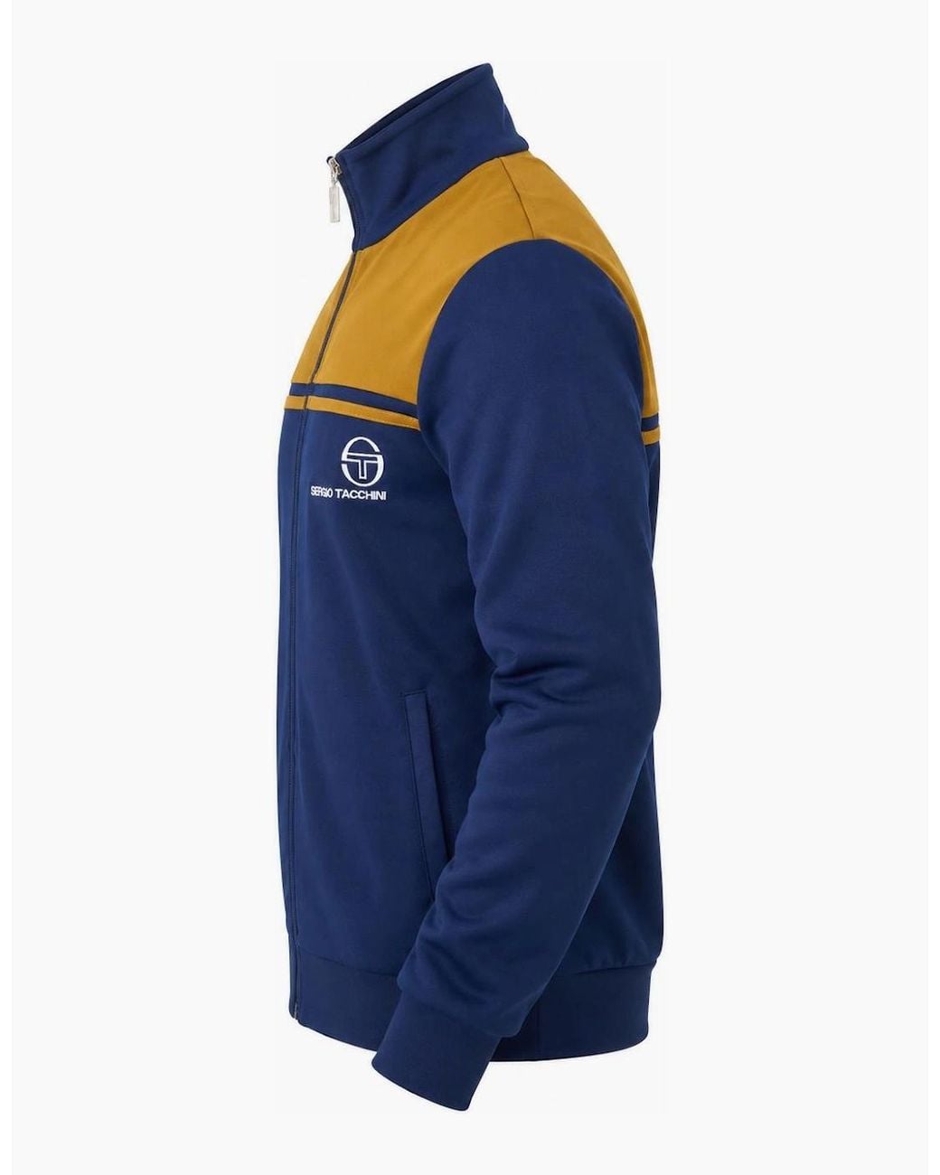 Sergio Tacchini Blue New Young Line Track Top Jacket Maritime/Golden for men