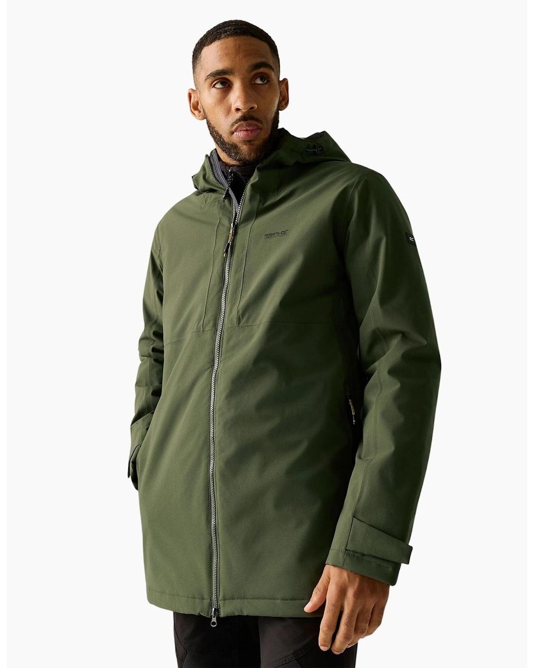 Regatta Green Hoscar Waterproof Insulated Jacket for men