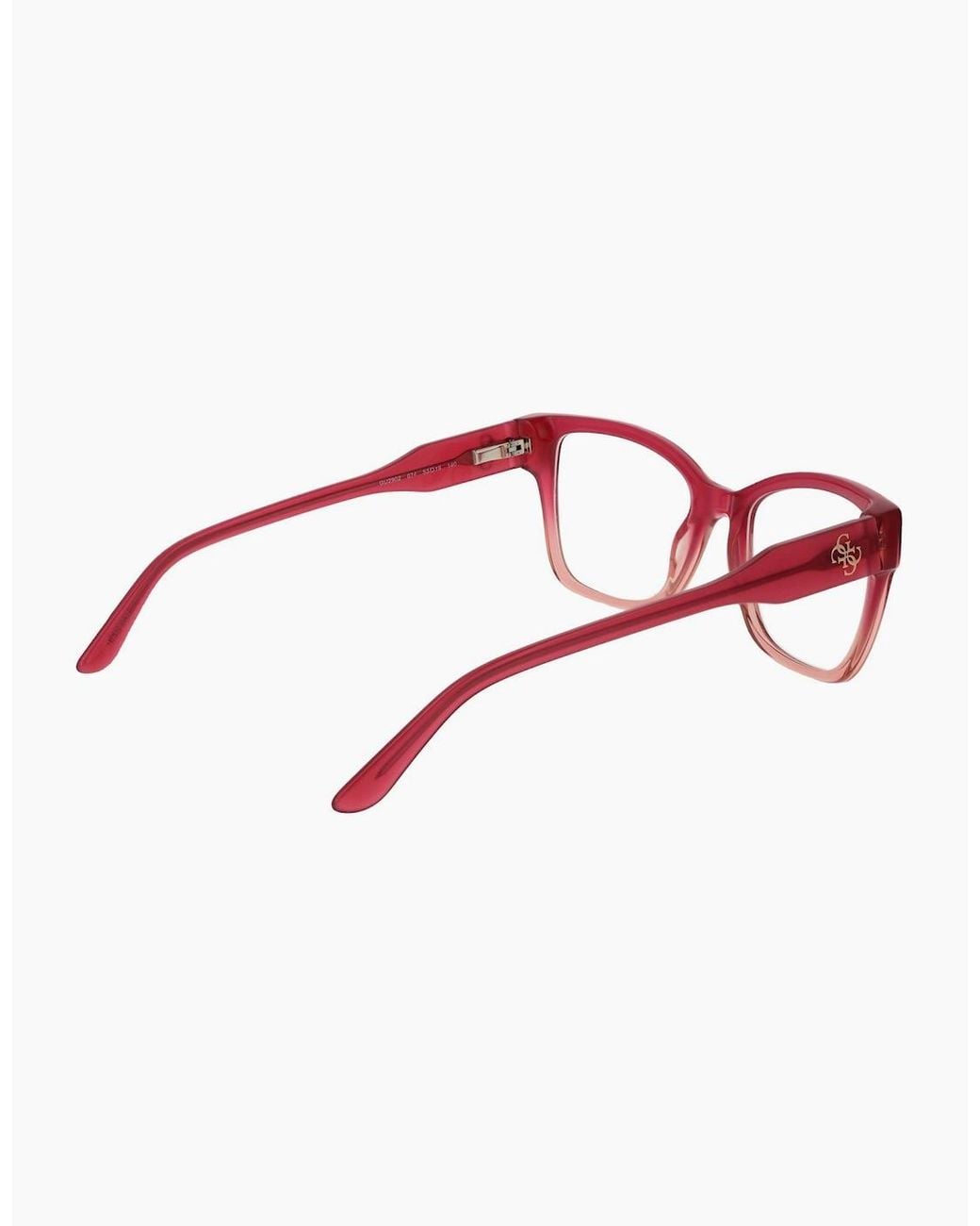 Guess Red Optical Frame Gu2902 074 53